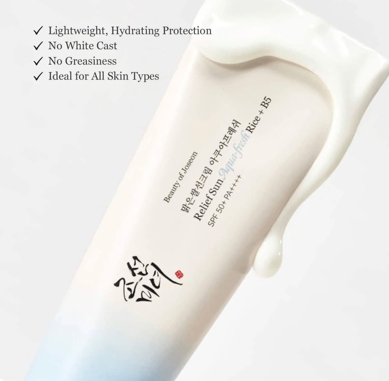 BEAUTY OF JOSEON RELIEF SUN AQUA FRESH SUNSCREEN RICE + B5 SPF 50