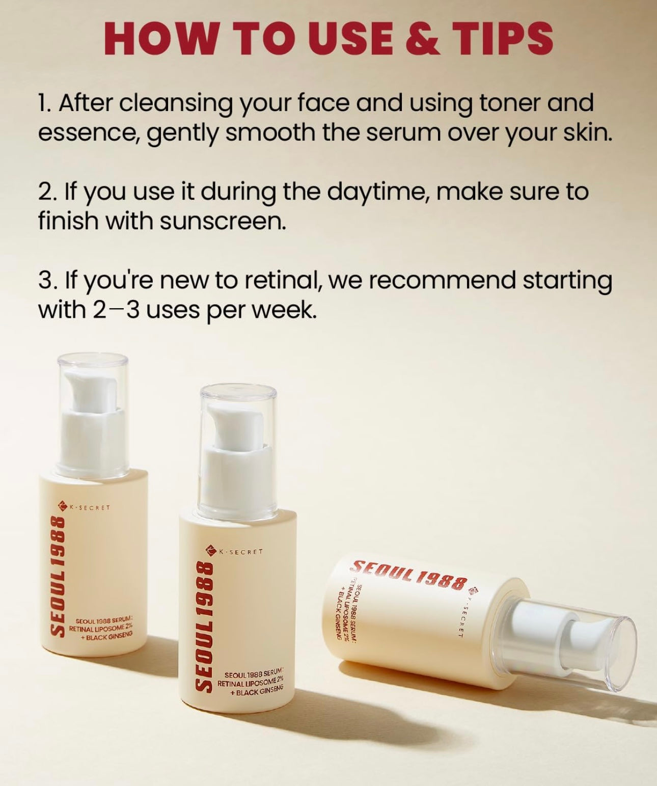 k-secret Seoul 1988 Retinal Serum