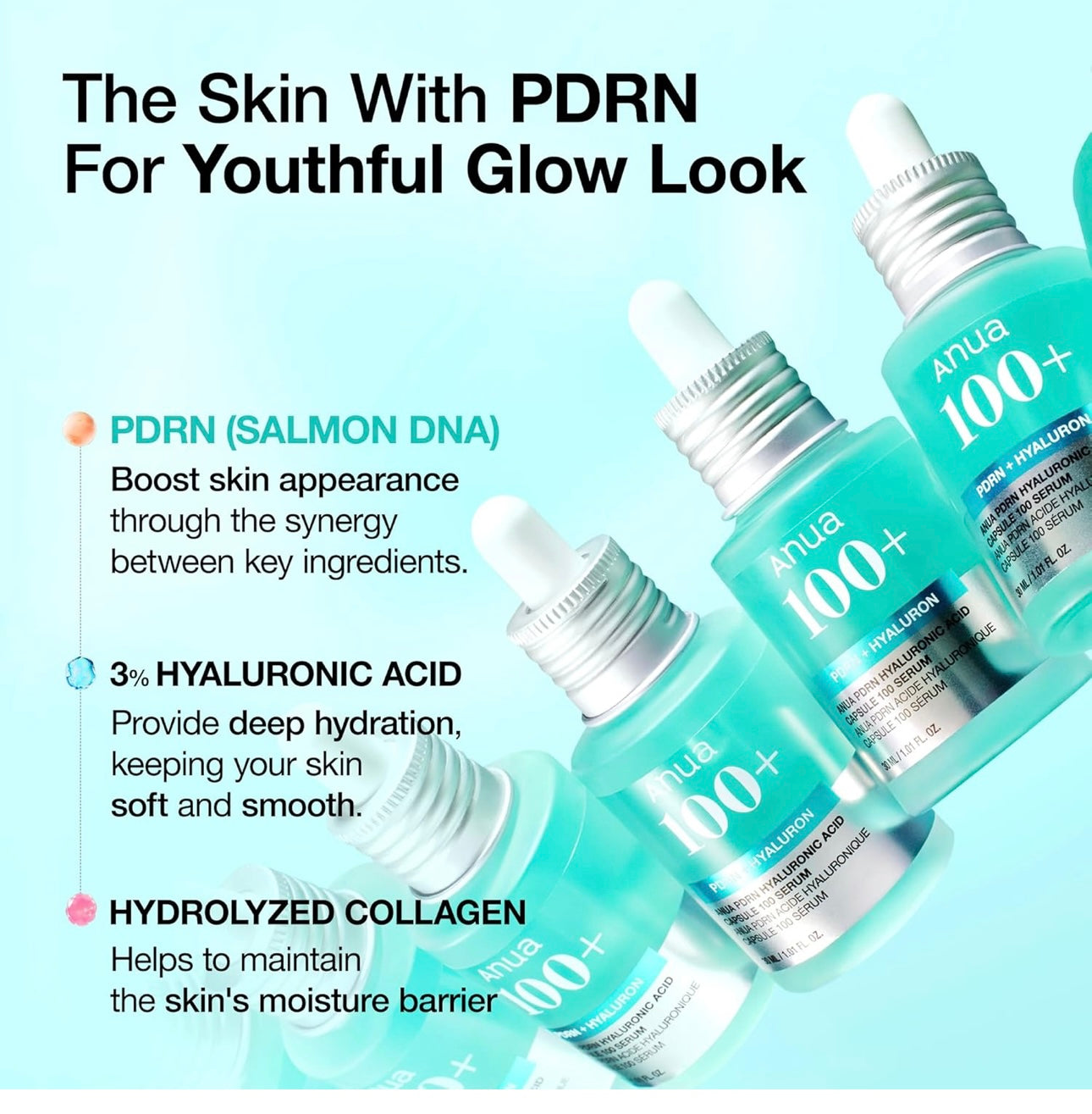 Anua PDRN Hyaluronic Acid Capsule 100 Serum