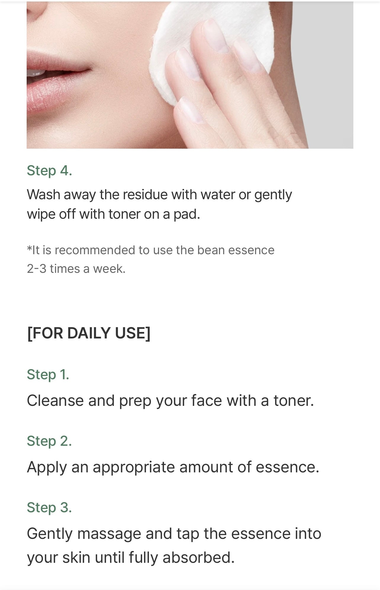 Mixsoon Bean Essence 30ml