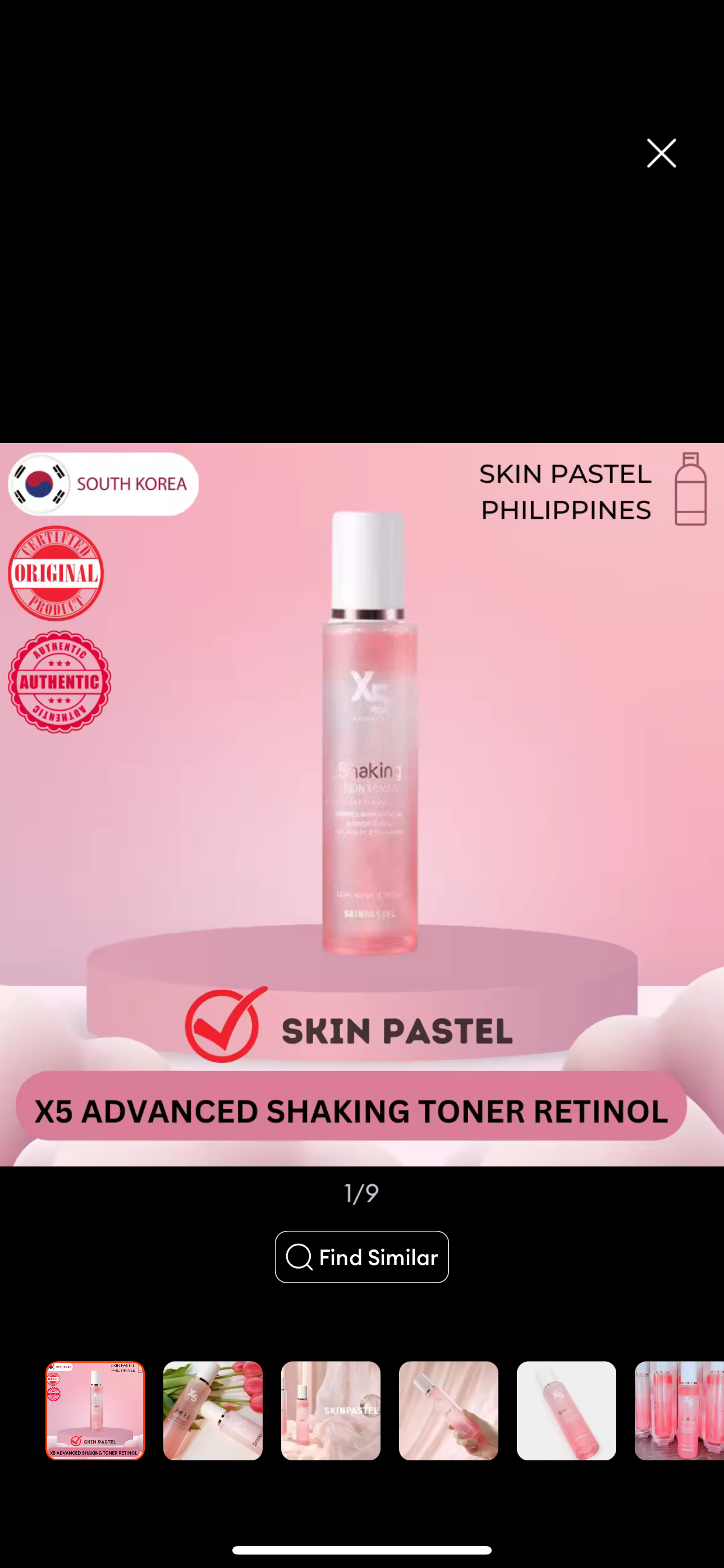 X5 skin pastel Retinol Toner