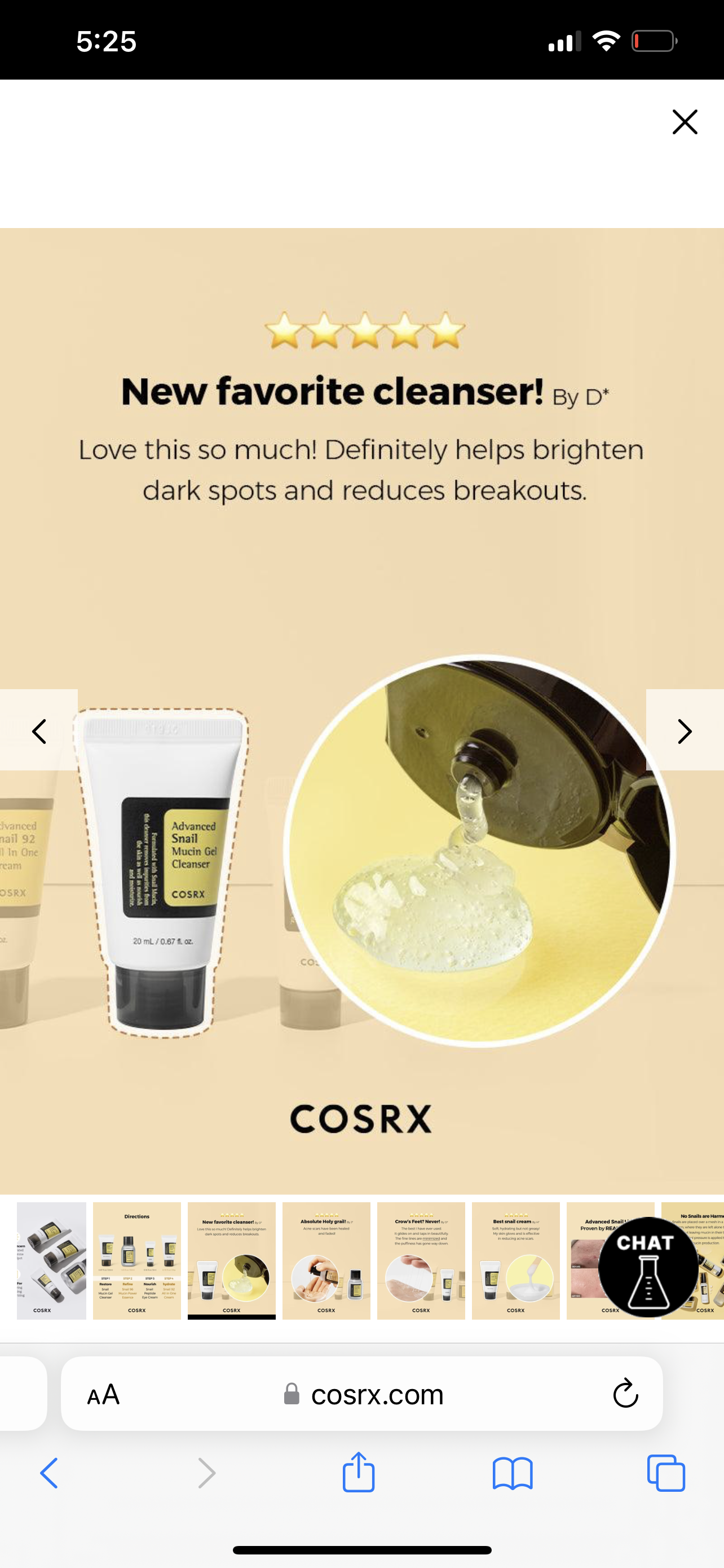 COSRX All About Snail Korean Skincare