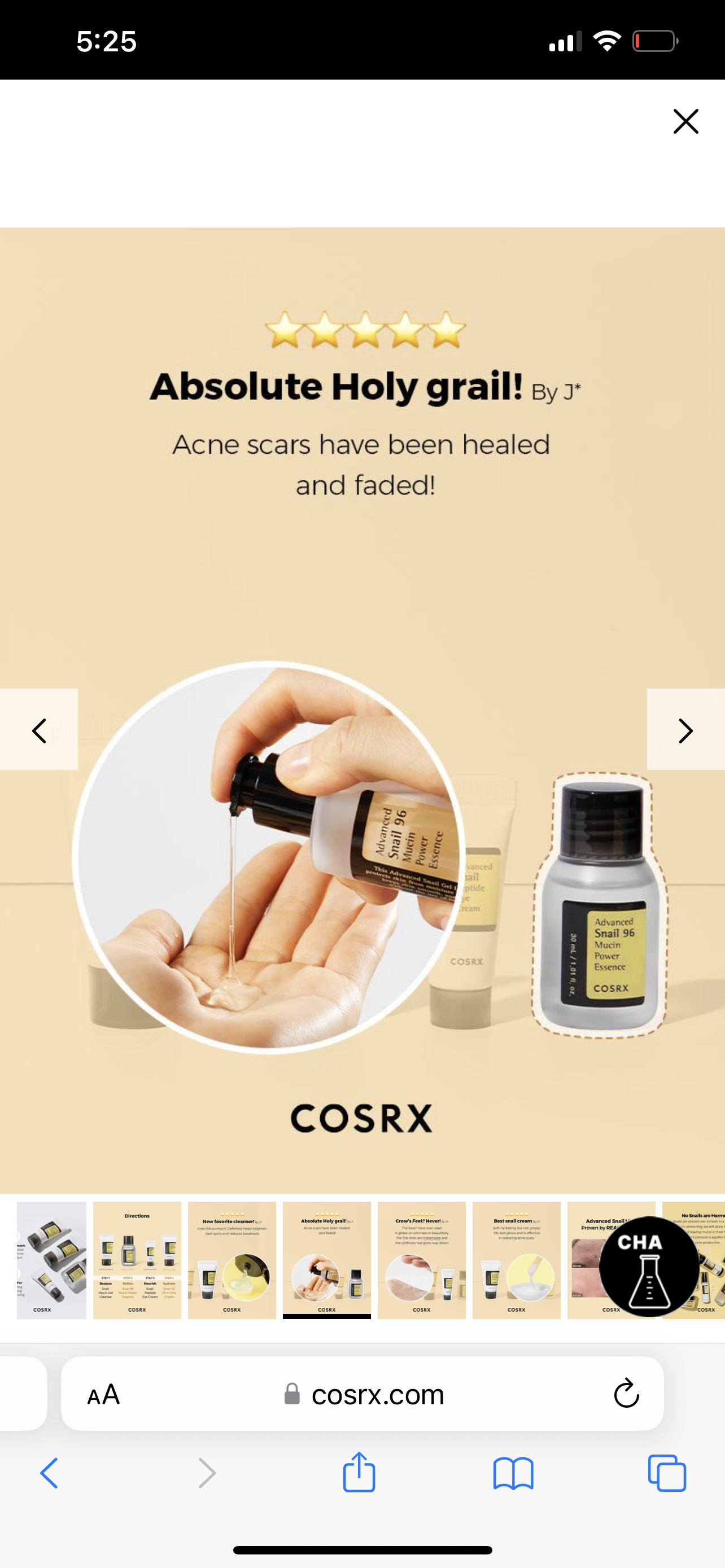 COSRX All About Snail Korean Skincare