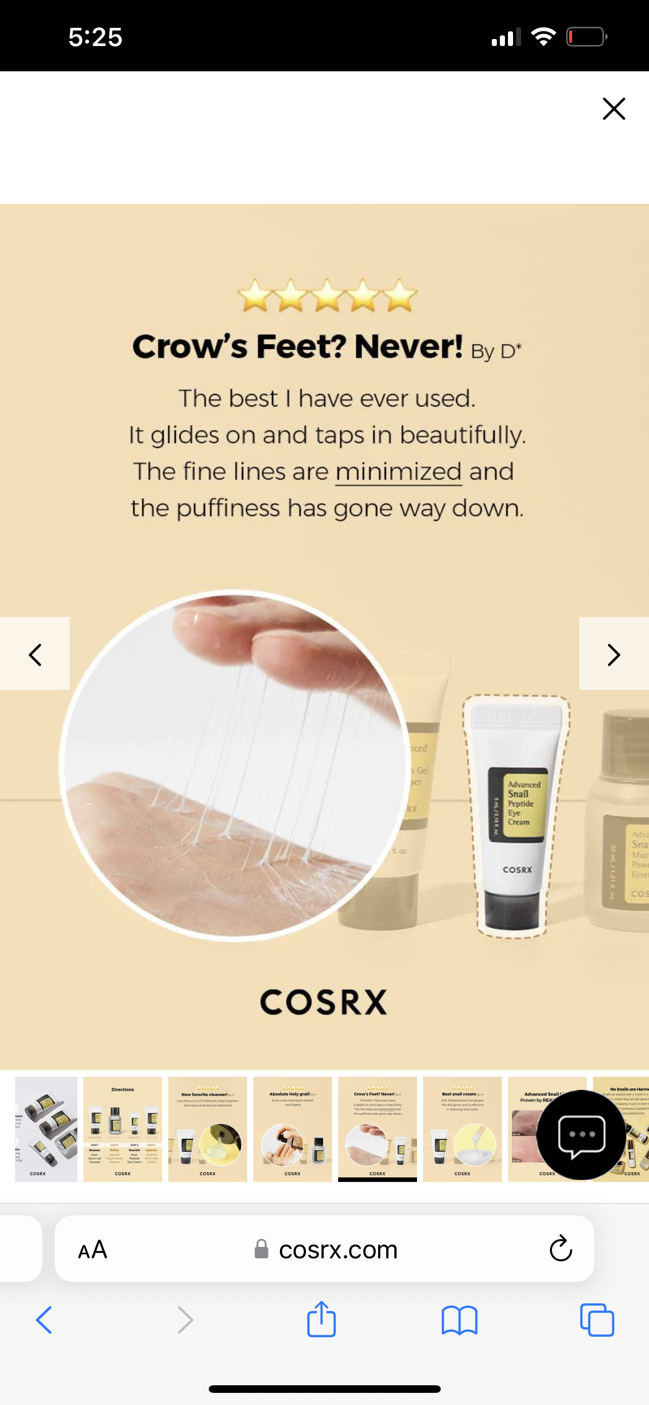 COSRX All About Snail Korean Skincare