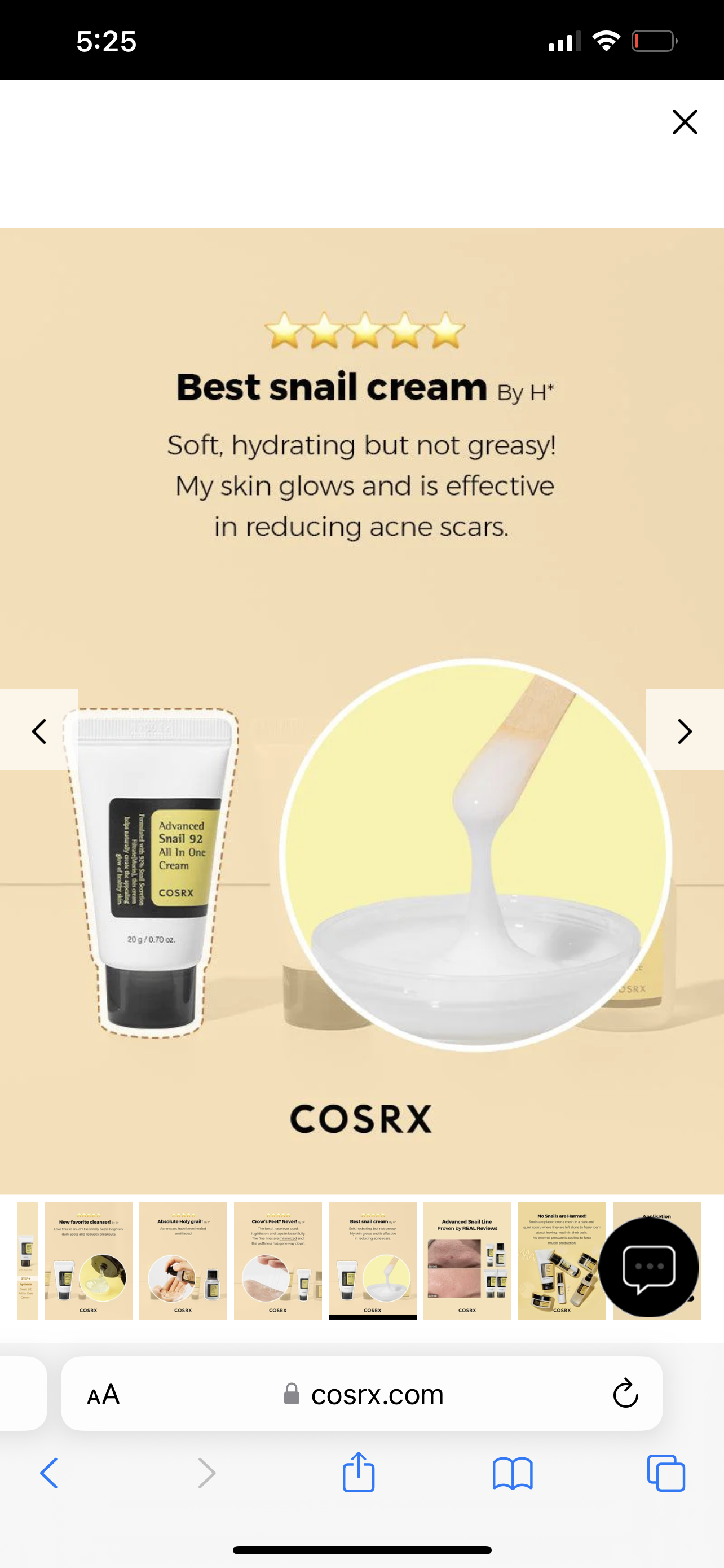 COSRX All About Snail Korean Skincare