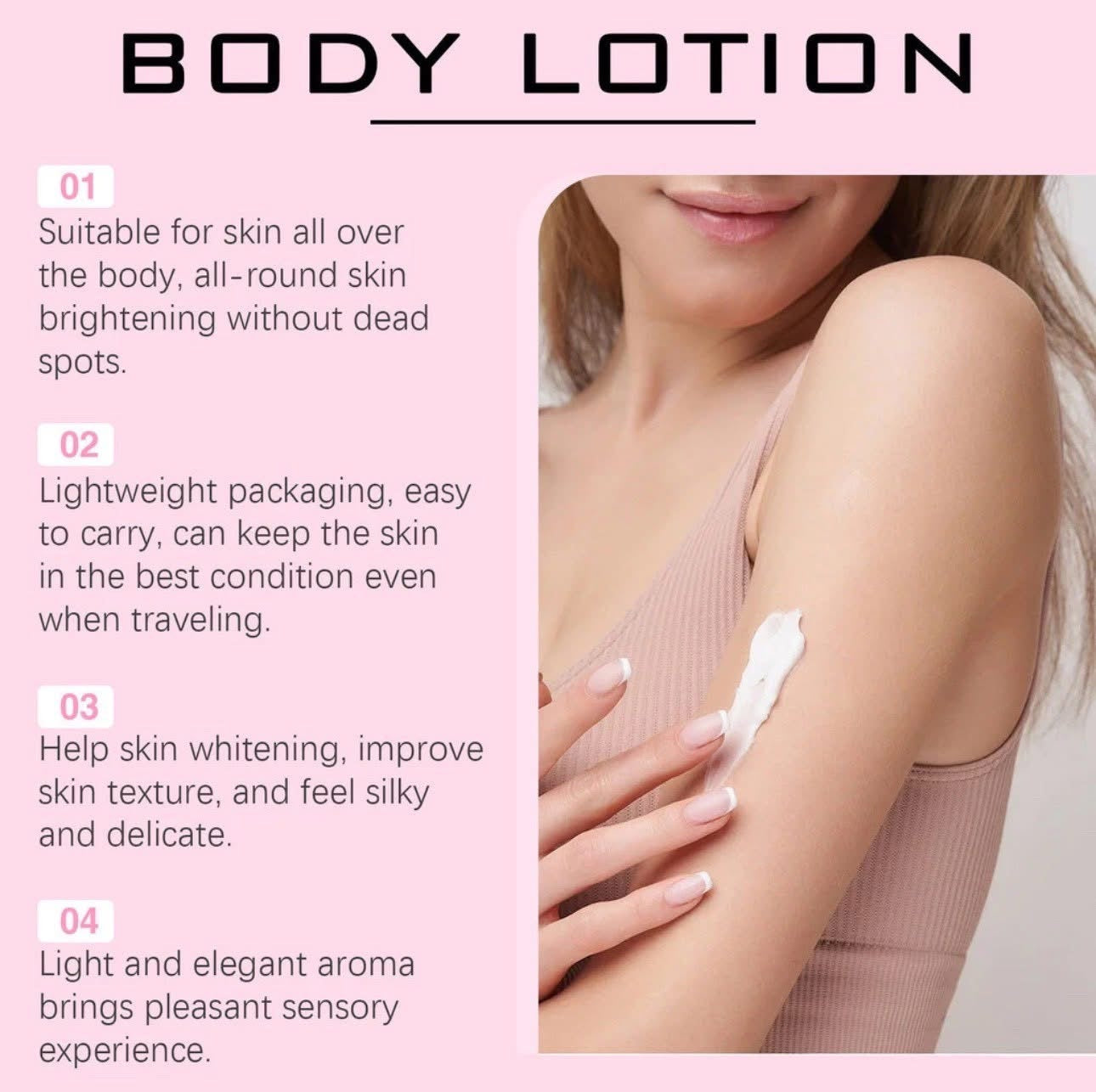 Venature 50x Gluthathione Body tone up Lotion