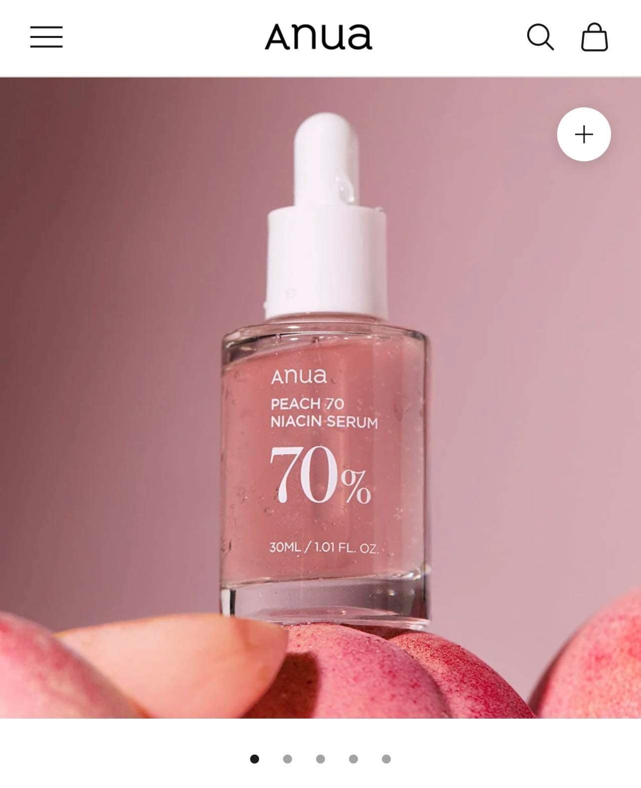 ANUA PEACH 70 NIACIN