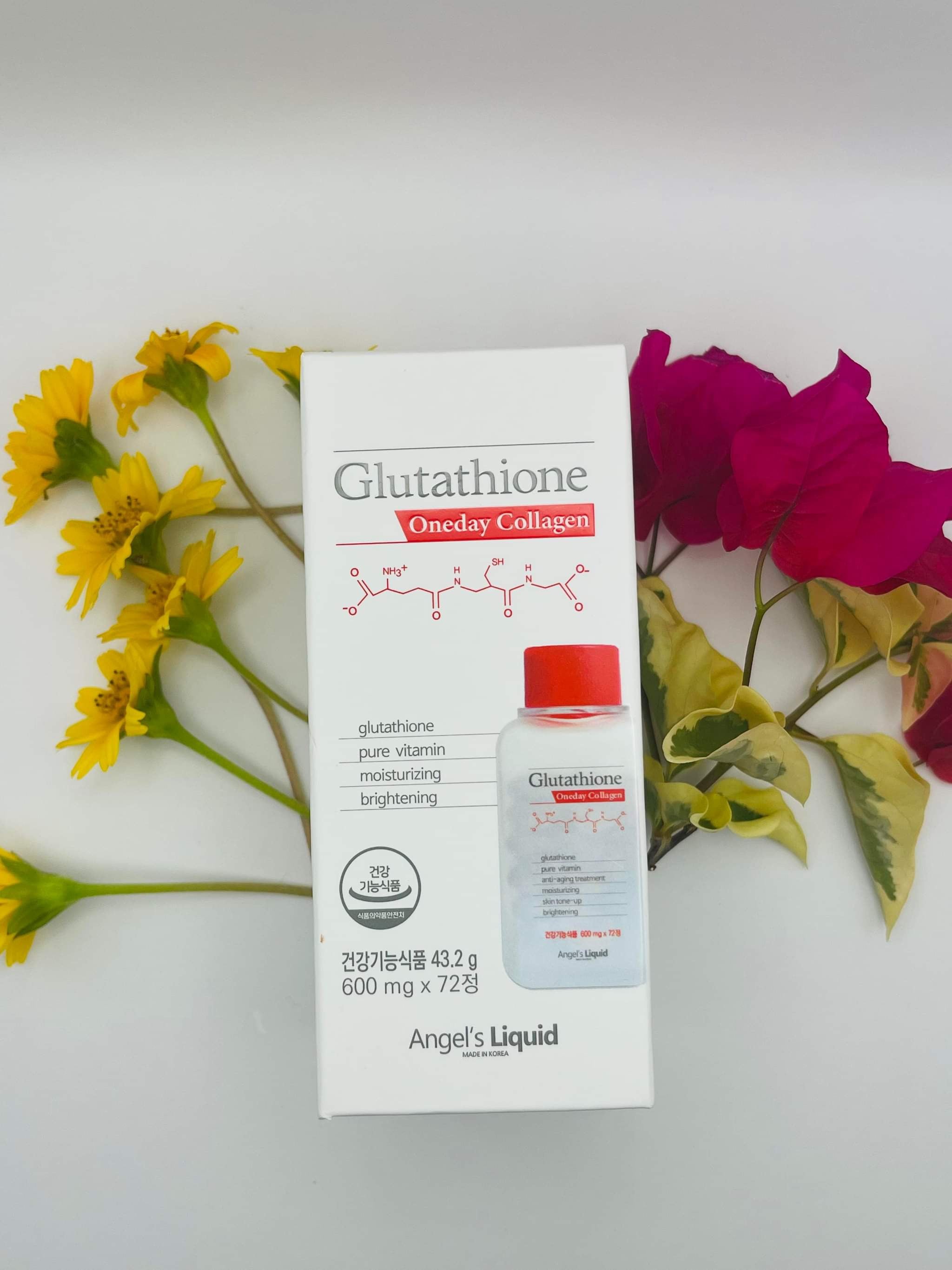 angel's liquid glutathione one day collagen Angel's Liquid 7 Day Whitening Program Glutathione 700 V-ampoule 30ml  K-Beauty main image 1