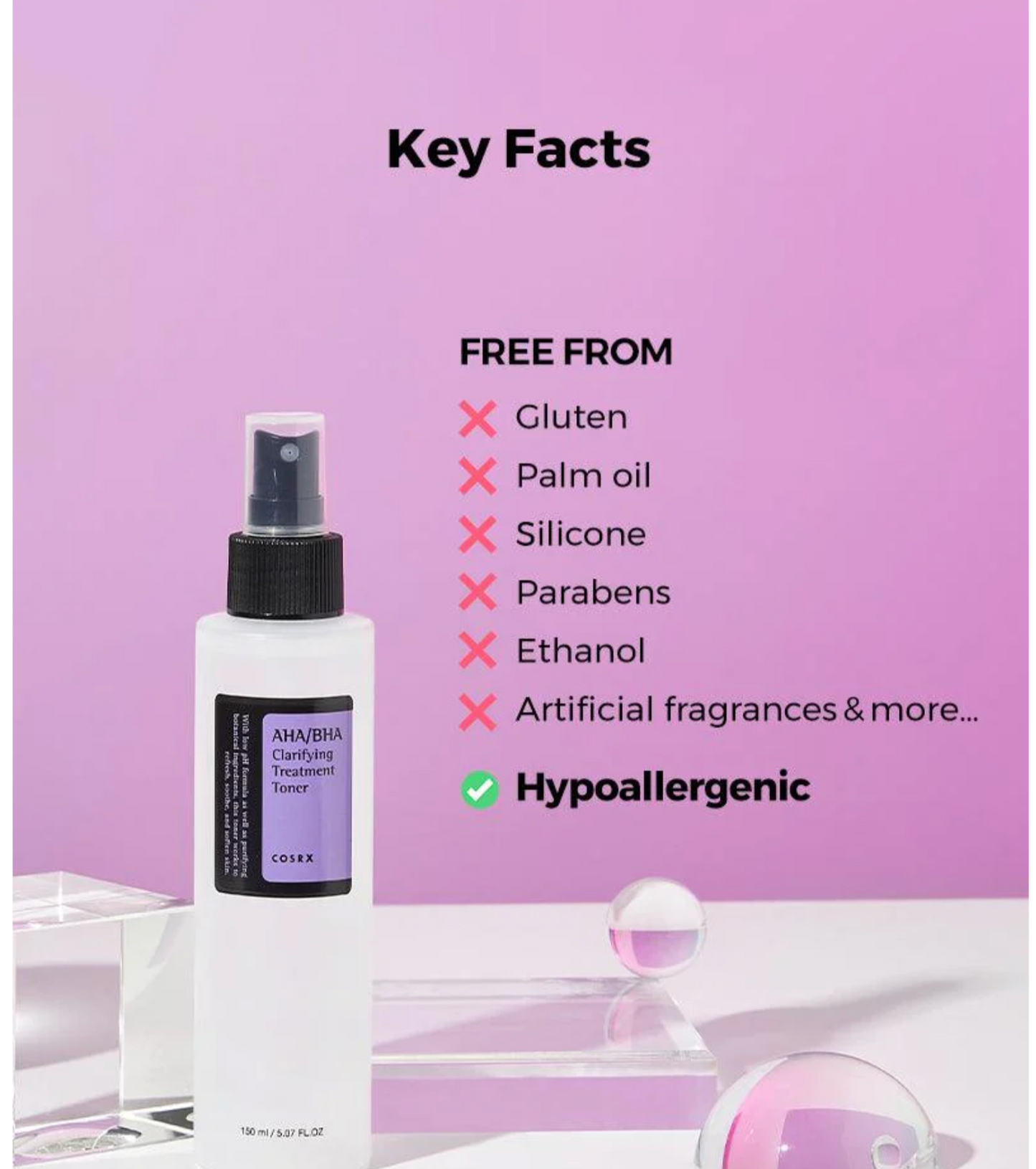 COSRX AHA/BHA Clarifying Treatment Toner