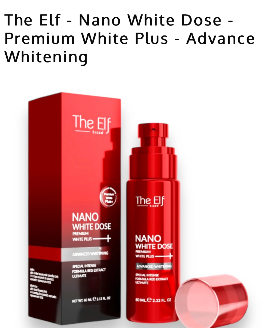 The Elf Nano White Dose 60ml