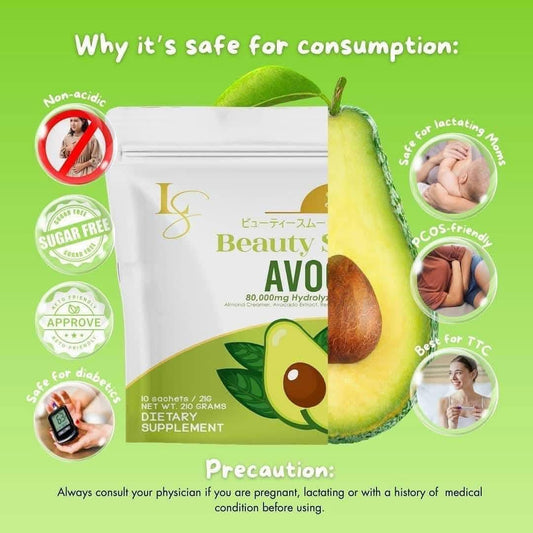 Luxe Slim Beauty smoothie Avocado