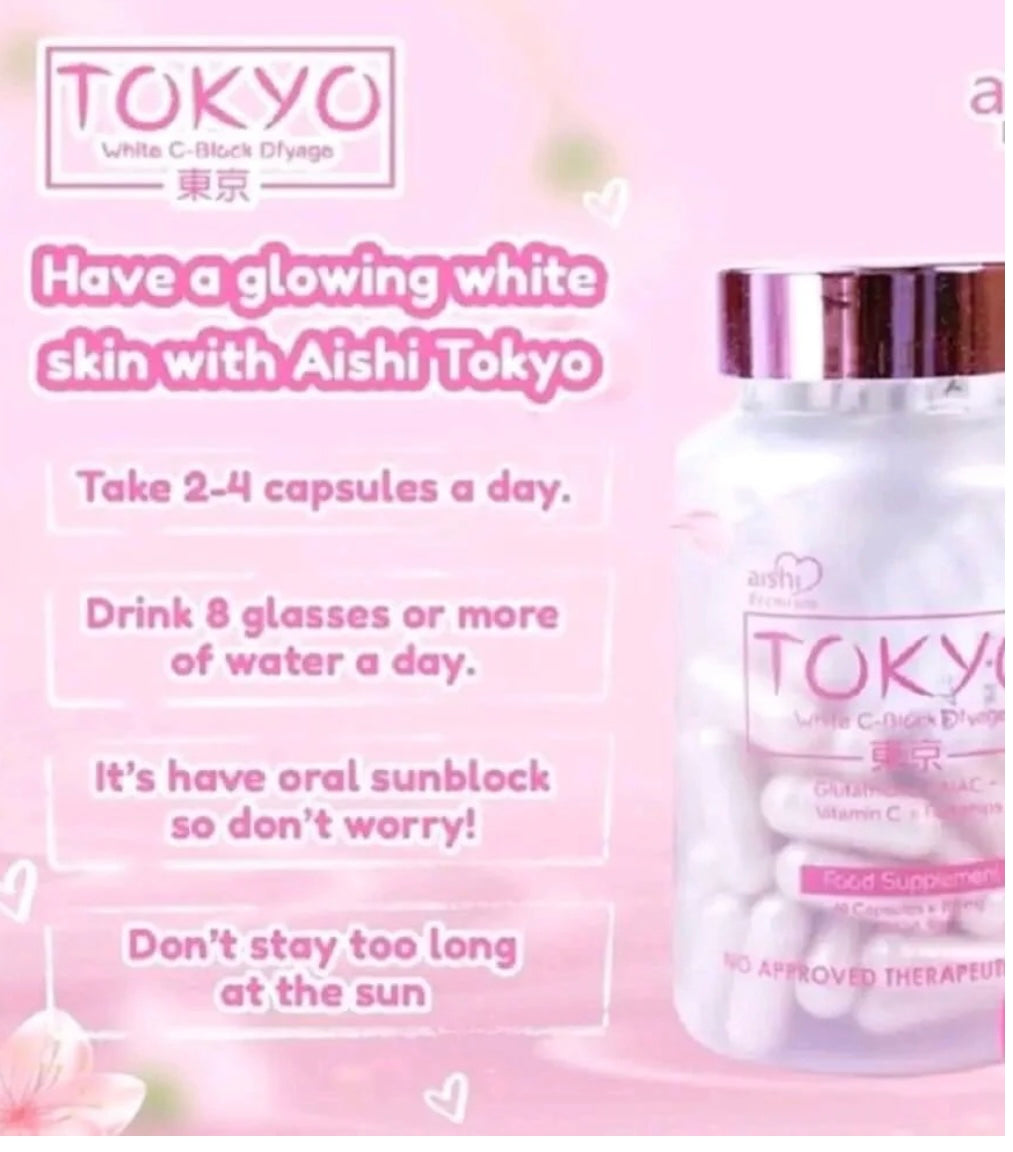 Aishi Tokyo white C block Dfyage