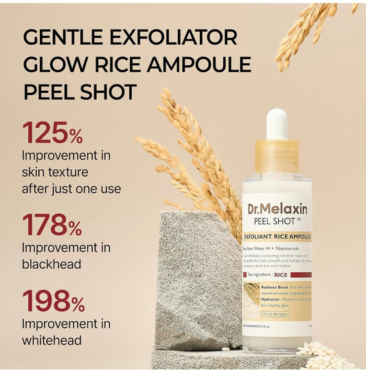 Dr Melaxin White Rice peel shot