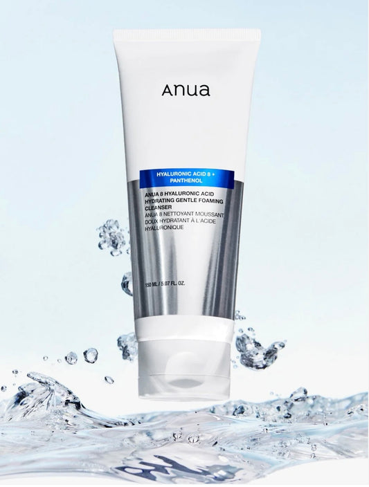 Anua 8 Hyaluronic Acid Hydrating Gentle Foaming Cleanser