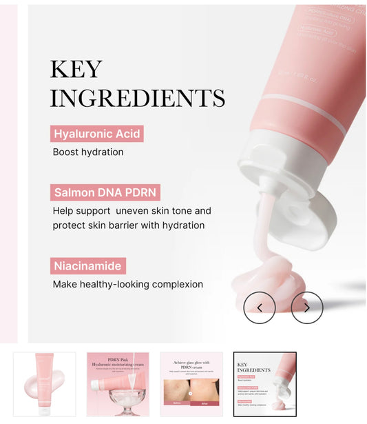 PDRN Pink Peptide Cream