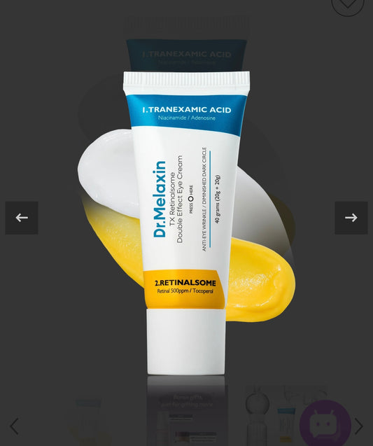 Dr Melaxin TX Retinalsome Double Effect Eyecream