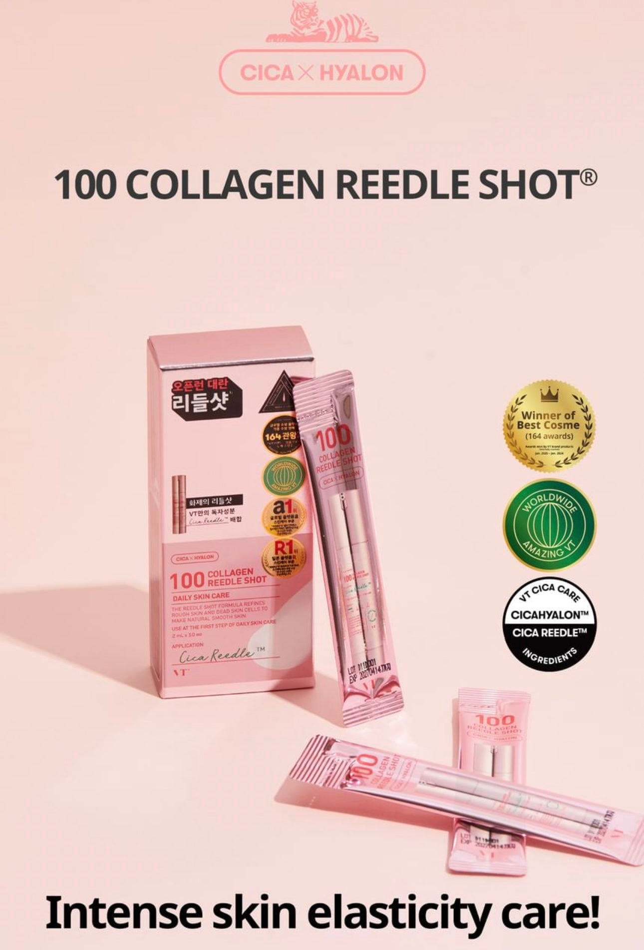 VT - Collagen Reedle Shot 100 Stick Pouch - 2ml*10ea