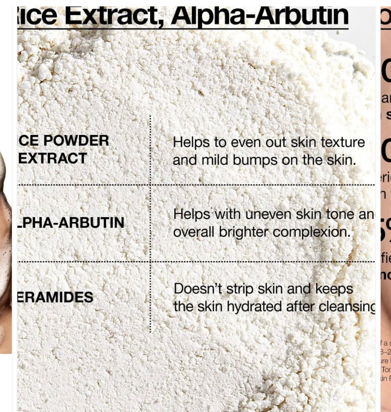 Anua Rice Enzyme Brightening Cleansing Powder