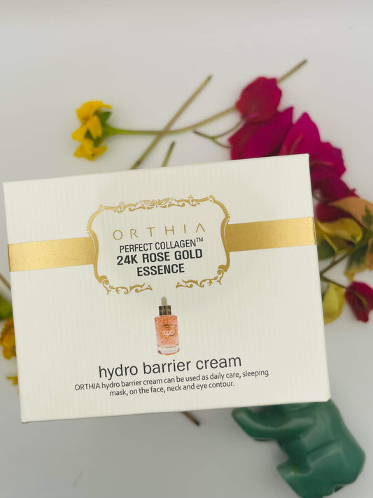 ORTHIA 24k Rose Gold Essence Hydro barrier Cream