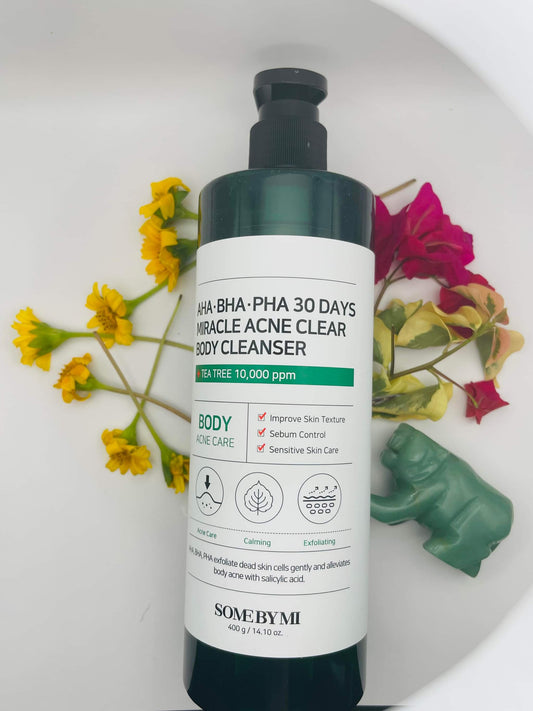 AHA• BHA• PHA 30 DAYS MIRACLE ACNE CLEAR BODY CLEANSER
