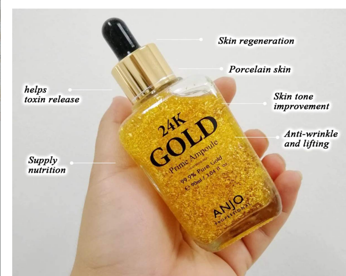 24K GOLD PRIME AMPOULE ANJO PROFESSIONAL